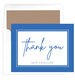 Border Thank You Folded Note Cards Image 1 of 4